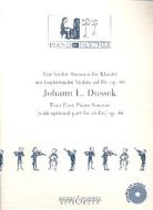 Four Easy Piano Sonatas Op. 46 