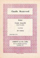 Madrigals: Cruda Amarilli Standard