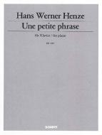 Une petite phrase 
