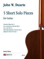 5 courtes pièces en solo 