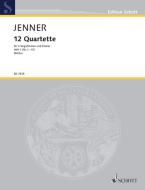 12 Quartette aus dem Toskanischen Heft 1 Standard