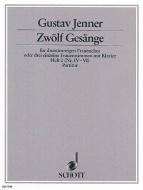 Zwölf Gesänge op. 3 Heft 2 