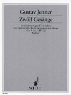 Zwölf Gesänge op. 3 Heft 3 