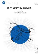 If It Ain't Baroque Standard