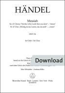Chorus "Worthy is the Lamb that was slain" - "Amen" 