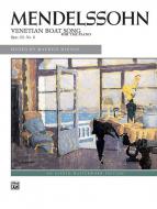 Venetian Boat Song, Op. 30, No. 6 