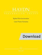 Sonates pour piano tardives Download