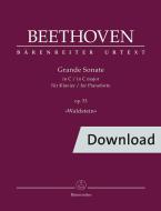 Grande Sonate en do majeur. 53 < Waldstein > Download