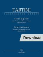 Sonate en sol mineur Download