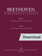 Trios pour piano, violon et violoncello op. 70 Download