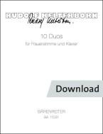 10 duos pour voix féminine et piano Download