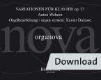 Organove 12 : Variations pour piano op. 27 Download