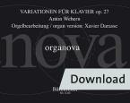 Organove 12 : Variations pour piano op. 27 Download