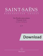 Six Études pour piano op. 52 Download