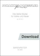 3 petits morceaux, op. 8/3 