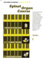 Palmer-Hughes Spinet Organ Course, Book 1 