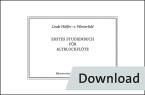 Premier livre d'étude pour flûte à bec alto 