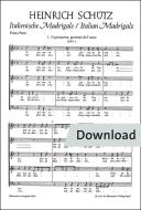 Madrigaux italiens n° 1 et 2 (SWV 1 et 2) Download