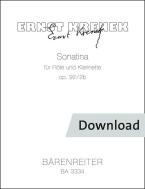 Sonatine pour deux instruments op.92/2b Download