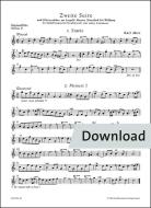 Deuxième suite basée sur des danses tirées du livre de musique de Leopold Mozart pour Wolfgang 