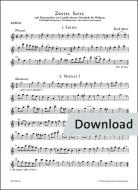 Deuxième suite basée sur des danses tirées du livre de musique de Leopold Mozart pour Wolfgang 