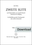 Deuxième suite basée sur des danses tirées du livre de musique de Leopold Mozart pour Wolfgang 