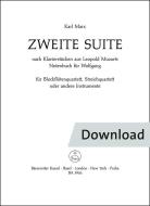 Deuxième suite basée sur des danses tirées du livre de musique de Leopold Mozart pour Wolfgang 