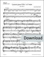 Concerto grosso en fa majeur. 6/9 HWV 327 Download