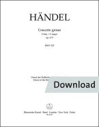 Concerto grosso en fa majeur. 6/9 HWV 327 Download