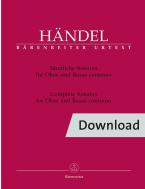 Sonates complètes pour hautbois et basso continuo Download