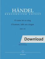 Ô viens, chantons HWV 253 Download