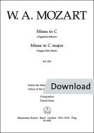Missa en do majeur KV 259 Download