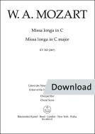 Missa longa en do majeur KV 262 (246a) Download
