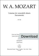 Litaniae de venerabili altaris Sacramento en mi bémol majeur KV 243 Download