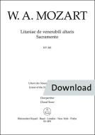 Litaniae de venerabili altaris Sacramento en mi bémol majeur KV 243 Download