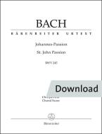 Passion selon saint Jean BWV 245 Download