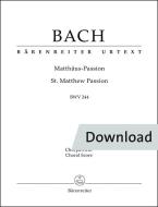 Passion selon saint Matthieu BWV 244 Download