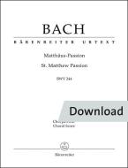 Passion selon saint Matthieu BWV 244 Download