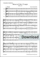 Missa en fa majeur Download