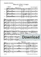 Missa en la majeur Download