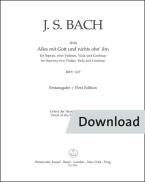 Tout avec Dieu et rien sans lui BWV 1127 Download