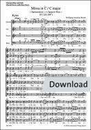 Missa en do majeur KV 220 (196b) Download
