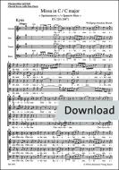 Missa en do majeur KV 220 (196b) Download