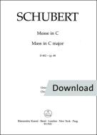 Messe en do majeur. 48 D 452 Download