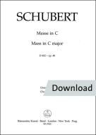 Messe en do majeur. 48 D 452 Download