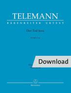 Der Tod Jesu TVWV 5:6 Download