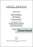 6 Psaumes Hob XXIII : Annexe Download