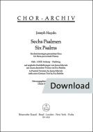 6 Psaumes Hob XXIII : Annexe Download