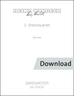 Second Quatuor à cordes < Tempi notturni > 