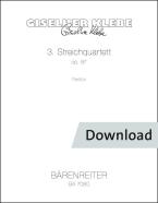Quatuor à cordes n° 3 op. 87 (1981) 